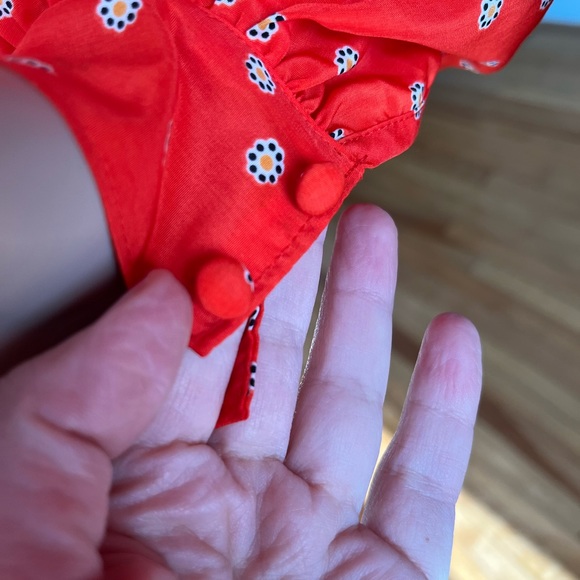 NWT Levi’s fawn tie blouse (S) - Picture 3 of 5